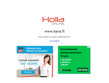 Tablet Screenshot of kava.fi