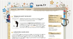 Desktop Screenshot of kava.fr