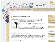 Tablet Screenshot of kava.fr